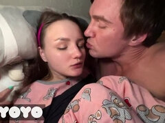 Amatőr, Monumentális dákó, Cumizás, Lány, Pénisz, Filigrán alkatú, Lánytestvér, Tini