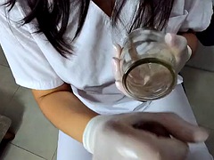 Store pupper, Sperm skott, Doktor, Festlig, Hardcore, Latina, Milf, Pupper