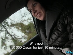 Leie, Auto, Betrug, Europäisch, Geld, Im freien, Pov, Realität