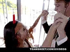 Asiatique, Brunette brune, Chinoise, Tir de sperme, Petite femme, Rasée, Maigrichonne, Adolescente