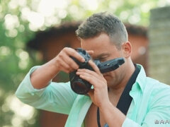 Capturing A Starr - wild outdoor cock riding with pornstar MILF Rachel Starr, Van Wylde - reality hardcore