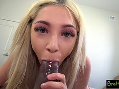 Tony Profane's step sister Sis craves a big cock in her mouth & tight pussy