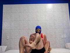 Amatør, Dominerende, Behåret, Mexican, Wrestling