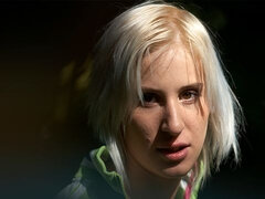 69, Blond, Bakfra, Gaping, Runke, Tynn, Stripping, Tenåring