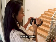 Open mansion viewing and there is no one home - full vignette - gfs xxx