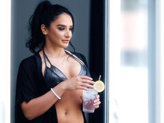 Brunett, Dubbelpenetrering, Fingering, Hårig, Slick, Milf, Fitta, Stockings