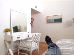 Røv, Stor røv, Blondine, Første gang, Hårdt, Lingerie, Stedmor