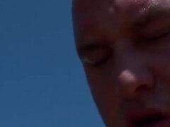 Vakker, Brunette, Bil, Fetisj, Utendørs, Pissing