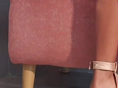 素人, 足フェチ, ヒール, ラティーナ, 一人