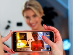 Sypialnia, Blondynka, Palcówka, Lizanie, Bielizna, Cipka, Chudy