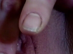 Szépség, Erotikus, Női, Ujjazás, Maszti, Vöröshajú, Egyedül, Begyek