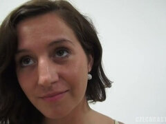 Leie, Braunhaarige, Tschechisch, Frau, Hd, Solo