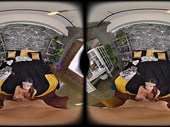 VR BANGERS Deep sex experience with busty Armani Black VR Porn