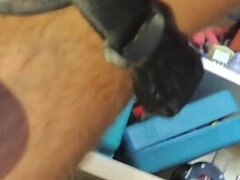 항문, 딜도, 게이, 집에서 만든, 수음, 거칠게, 혼자