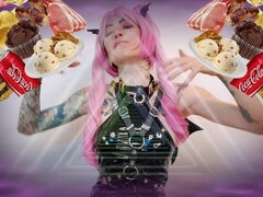 Grovt språk, Dominans, Femdom, Fetisch, Förödmjukelse, Solo, Tatuering