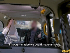 Fake Taxi - No Panties Day: College Student Amalia Davis dicked by Taxi Driver