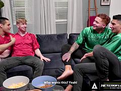 Anal, Sexo grupal a quatro, Gay bicha veado, Hardcore, Beijar, Músculo