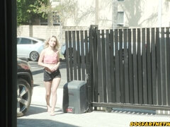 Petite Saleswoman Fucked & Facialed By BBC - Khloe Kingsley - DogfartNetwork