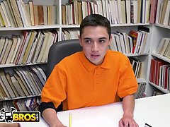 Latin MILF Ariella Ferrera tutors Juan El Caballo Loco's big dick and busty boobs