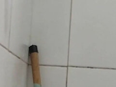 Big Sexy Boy Gets Horny While Taking a Shower.