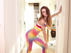 Blond, Hd, Onani, Naturlig, Naturlige bryster, Alene