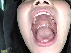 Uvula fetish, tongue fetish, chinese