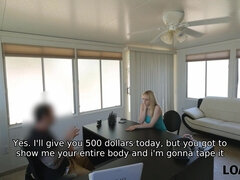 Vorstellungsgespräch, Blondine, Blasen, Geld, Pov, Jungendliche (18+)