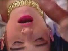 Bruinharig, Sperma shot, Groepseks