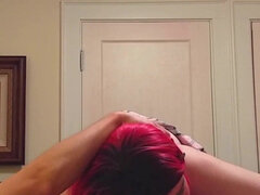 Sexy Trans Kelsey Masters Deepthroating Dick - Compilation 2