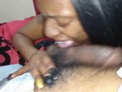 Amateur babe enjoys deep anal with big black cock