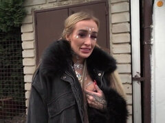 Duży kutas, Duże cycki, Blondynka, Obciąganie, Kutas, Gruba, Hardcore, Punkt widzenia