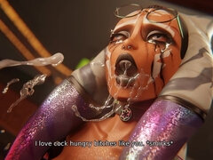 Interracial Dirty Talk While -ashoka Takes BBC- Ahsoker Gameplay