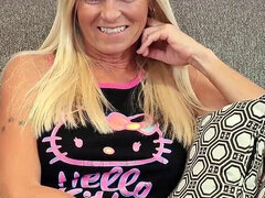 Afrikansk, Amatør, Intervju, Store pupper, Svart, Blond, Sexy undertøy, Milf