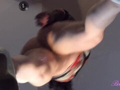 Stor svart kvinne, Store pupper, Lubben, Fransk, Hjemmelaget, Milf, Naturlige bryster, Stripp