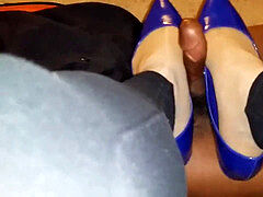 tights and Flats bbc Footjob Shoejob lengthy Version