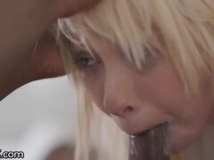 DarkX - Kenzie Reeves Face Fucked & Pounded By BBC