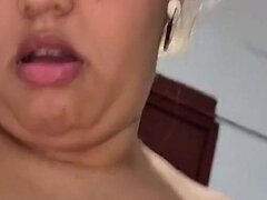 My Wife Coming Out of the Bathroom Ready to Get Fucked in the Ass.