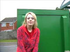 Britisk, Fingring, Blotting, Hd, Utendørs, Offentlig