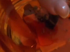 Amatőr, Popó, Pár, Házi készítésű, Érett feleség, Filigrán alkatú, Vékony, Egyedül