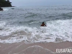 Grosser arsch, Grosse titten, Blasen, Paar, Hardcore, Pov, Öffentlich, Tätowierung