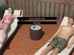 Femdom, Fingering, Utomhus, Liten och nätt, Offentlig