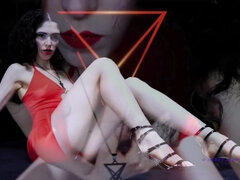 Rebecca Diamante - Turned Into The Perfect Devotee Of Satan S Cock - Small Tits Sensual Domination Italian Mistress