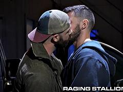 RagingStallion - Vander Pulaski Is Stuffed With Muscle Hunks Raw Pole