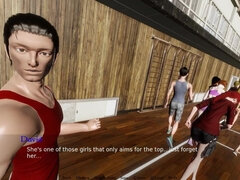 Ebony Teen Blows Fat White Loser-bound by Lust #5- Gameplay