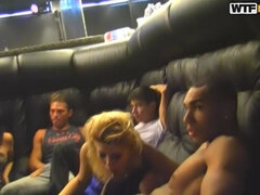 Anal, Blondin, Brunett, Universitet, Grupp, Stockings