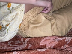 The Pussy Hungry Wife Seduced Her Husband to Fuck Her at Night