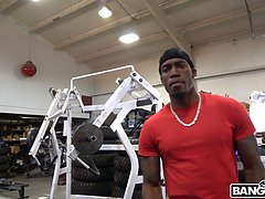 Anal, Bakom scenen, Snopp, Dubbelpenetrering, Gym, Hd, Mellanrasig, Mager