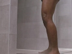 Horny and Flashing in Showerroom and Locker