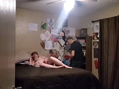 Wife has husband treat her to some CNC play