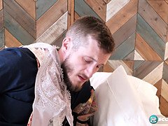 Большие сиськи, Блондинки, Минет, Сперма во рту, Семяизвержение, Каблуки, Зрелые, Милф